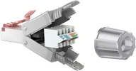Kable miedziane - Wtyk sieciowy RJ45 8P8C CAT6 STP skręcany Goobay - miniaturka - grafika 1
