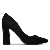 Czółenka - Czółenka DeeZee XLO-BLACK SU Czarny - miniaturka - grafika 1