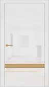 Drzwi wewnętrzne - Dre Drzwi Wewnętrzne Bezprzylgowe Pełne City Połysk 1 Bianco - miniaturka - grafika 1