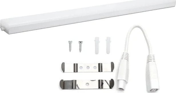 Lampa sufitowa Aigostar Listwa led plafon z bezcieniowym łączeniem 1.2m 24W biały zimny Listwa led plafon z bezcieniowym łączeniem 1.2m 24W biały zimny