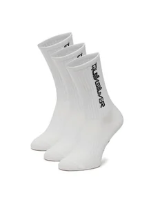 Quiksilver Skarpety AS_QUIKSILVER_100W_SS25 (3-PACK) Biały - Skarpetki męskie - miniaturka - grafika 1