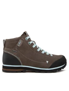 CMP Trekkingi Elettra Mid Wmn Hiking Shoes Wp 38Q4596 Szary - Buty trekkingowe damskie - miniaturka - grafika 1