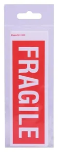 APLI 119209 1000 sztuk etykiety Fragile 50 x 144 mm czerwone - Etykiety do drukarek - miniaturka - grafika 1