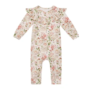 Pajac bez stópek Rose 86 - Pajacyki dla niemowląt - miniaturka - grafika 1