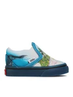 Buty dla chłopców - Vans Tenisówki Classic Slip-On VN0A45JIVIF1 Kolorowy - miniaturka - grafika 1