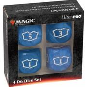 Akcesoria do gier planszowych - Magic the Gathering - Blue Mana - Deluxe Loyalty Dice Set Ultra-Pro - miniaturka - grafika 1