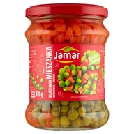Pasztet i przetwory mięsne - Jamar Mieszanka warzywna marchewka groszek 470 g - miniaturka - grafika 1