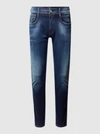 Spodnie męskie - Jeansy o kroju slim fit z dodatkiem streczu model ‘Anbass’ – ‘Hyperflex Bio’ - miniaturka - grafika 1