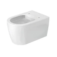 Miski WC - Duravit ME by Starck Toaleta WC 57x37 cm bez kołnierza biały połysk/biały półmat z powłoką WonderGliss 25290926001 - miniaturka - grafika 1