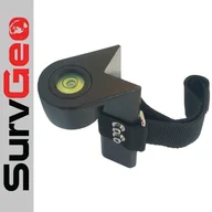 Inne urządzenia budowlane - Libella przykładana rektyfikowalna metalowa z rzepem SurvGeo - miniaturka - grafika 1