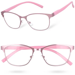 Okulary do czytania korekcyjne KODANO PINK +2,50 - Okulary korekcyjne, oprawki, szkła - miniaturka - grafika 1