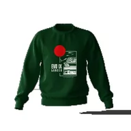 Bluzy męskie - Bluza Mitsubishi Lancer Evo IX zielona-XXL - miniaturka - grafika 1