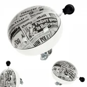 Dzwonki do roweru - M-Wave, Dzwonek, DING DONG, biały - miniaturka - grafika 1