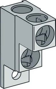 Schneider Electric Zlacza 2x(50-120) NSX250 3szt.) LV429218 LV429218 - Kostki, złączki, wtyczki - miniaturka - grafika 1