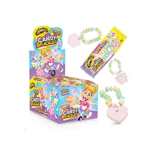 JOHNY BEE CANDY BRACELET CUEKIERKI PUDROWE BRANSOLETKI (12G) 50SZT - Cukierki - miniaturka - grafika 1