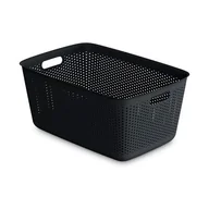 Pudła i pojemniki do przechowywania - Pojemnik OpenStore 45 l Basket midnight black - miniaturka - grafika 1