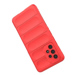 Magic Shield Case etui do Samsung Galaxy A53 5G elastyczny pancerny pokrowiec czerwony - Etui i futerały do telefonów - miniaturka - grafika 3