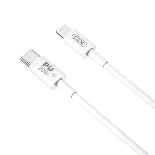 XO Kabel NB-Q189A PD USB-C - Lightning 1,0m 20W biały - Kable USB - miniaturka - grafika 1