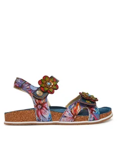 Laura Vita Sandały Brcyano 12 Granatowy - Sandały damskie - miniaturka - grafika 1