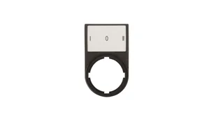 Eaton Tabliczka opisowa I-0-II 50x30mm czarna prostokątna M22S-ST-X93 216486 216486 - Inne akcesoria elektryczne - miniaturka - grafika 2