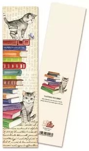 Zakładka do książki 9408 Gattino sui libri Koty - Tassotti - Zakładki do książek - miniaturka - grafika 1