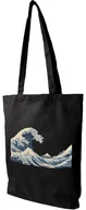 Torby i wózki na zakupy - Torba bawełniana Wielka Fala w Kanagawie Katsushika Hokusai - miniaturka - grafika 1