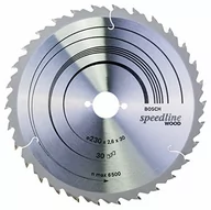 Tarcze do pił - Bosch Tarcza do piły tarczowej Standard for Wood Speed 230 x 30 x 2 6 mm 30 2608640805 1 szt - miniaturka - grafika 1