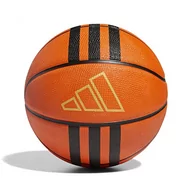 Koszykówka - adidas Unisex Ball (Vulcanised) 3-Stripes Rubber X3 piłka do koszykówki, Bbanat/Black/Goldmt, HM4970, rozmiar 7 - miniaturka - grafika 1