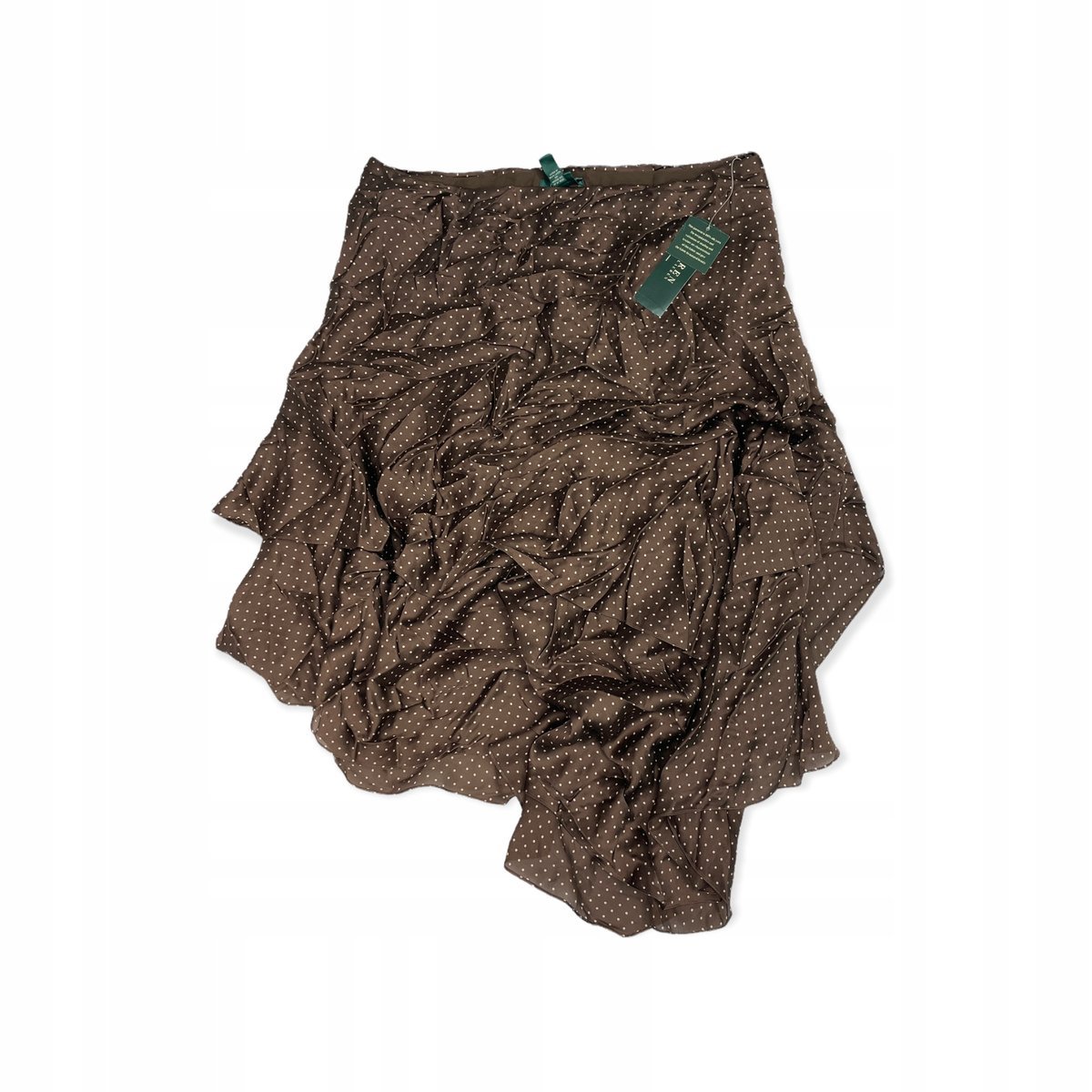 Długa spódnica damska RALPH LAUREN XL jedwab