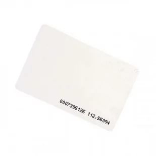 SCOT Karta RFID 13,56MHz zapisywalna 1KB 0,8 mm z numerem, ﻿EMC-12 - Akcesoria do domofonów i wideodomofonów - miniaturka - grafika 1