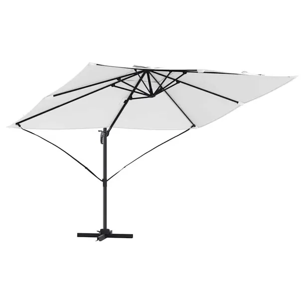 Parasol plażowy piaskowy 351 x 250 x 260 cm