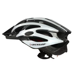 Dunlop - Kask rowerowy MTB r. L (Biało-czarny) - Kaski rowerowe - miniaturka - grafika 1