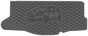 Honda Jazz IV Hatchback od 2020r. Mata bagażnika RIGUM 809060 - Maty bagażnikowe - miniaturka - grafika 1