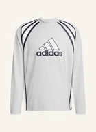 Moda i Uroda OUTLET - Adidas Originals Sweter Warm-Up grau - miniaturka - grafika 1
