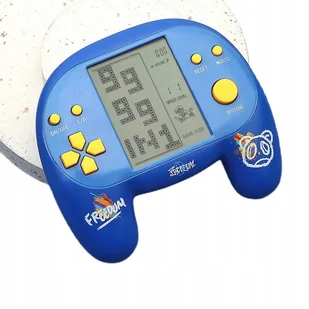 GRA ZRĘCZNOŚCIOWA TETRIS RETRO KONSOLA ELEKTRONICZNA DŹWIĘK KSZTAŁT PADA - Zabawki interaktywne dla dzieci - miniaturka - grafika 1