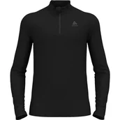 Koszulki sportowe męskie - Odlo Natural Merino 260 Base Layer z zapięciem na szyję S - miniaturka - grafika 1