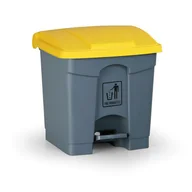 Kosze na śmieci - B2B Partner Uniwersalny kosz z pedałem 30 litrów 403106 - miniaturka - grafika 1