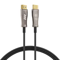 Kable - EFB Elektronik HDMI-20-00008 kabel HDMI 20 m HDMI Typu A (Standard) Czarny, Stal nierdzewna - miniaturka - grafika 1