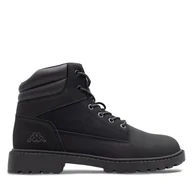 Botki męskie - Trzewiki Kappa LOGO FILLMORE 371H3WW-A10. Czarny - miniaturka - grafika 1