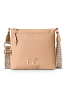 Torebki damskie - Średnia torebka crossbody NOBO z ozdobną taśmą - Nobo - miniaturka - grafika 1