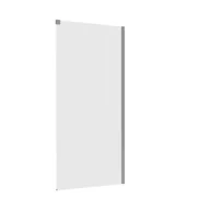 Ścianki i drzwi prysznicowe - Ścianka prysznicowa do drzwi przesuwnych Neo 100 x 200 cm chrom Sensea - miniaturka - grafika 1