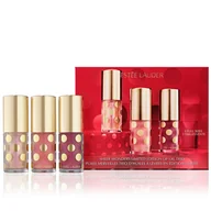 Błyszczyki do ust - Estée Lauder Sheer Wonders Lip Oil Trio Holiday Makeup Gift Set Błyszczyki 1 ct 1 szt. - miniaturka - grafika 1