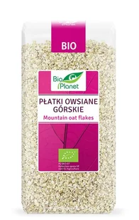 ﻿Płatki Owsiane Górskie Bio 300 G - Bio Planet - Płatki śniadaniowe i musli - miniaturka - grafika 1