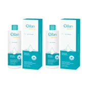 Kosmetyki kąpielowe dla dzieci - Zestaw Oillan Derm+, emulsja do kąpieli, od 1 dnia życia, 2 x 400 ml - miniaturka - grafika 1