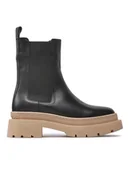 Botki damskie - Gino Rossi Sztyblety 222FW103 Czarny - miniaturka - grafika 1