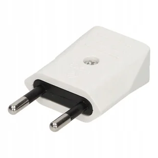 Orno Wtyczka płaska bez uziemnia 10A 250V biała OR-AE-1374 - Gniazdka elektryczne - miniaturka - grafika 5