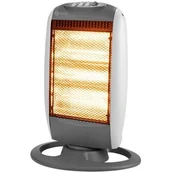 Ogrzewanie przenośne - Halogenowy grzejnik elektryczny promiennik podczerwieni nagrzewnica 400/800/1200W NEO 90-114 - miniaturka - grafika 1