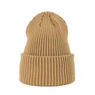 Czapki damskie - Polska czapka Beskidzianka - ciemny beżowy - miniaturka - grafika 1