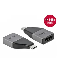 DeLOCK USB-C Ada.> HDMI 4K 60Hz + HDR - 64119 - Części i akcesoria do laptopów - miniaturka - grafika 1