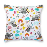 Poszewki na poduszki - ŚWIAT SYPIALNI Poszewka Bawełnian Jasiek Belluno 82 Koala 40x40 - miniaturka - grafika 1